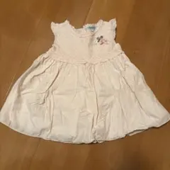 値下げ TOCCA トッカ ワンピース リボン 80 ピンクのサムネイル