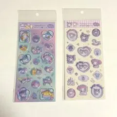 サンリオ すりガラス風シール 2枚セット