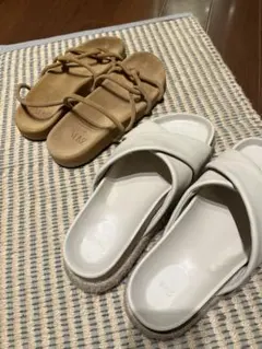 Zara 2足セットサンダル