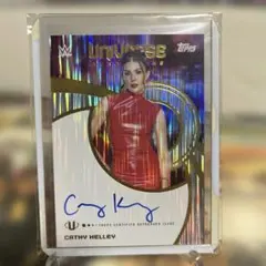 Topps WWE Cathy Kelley 直筆サインカード
