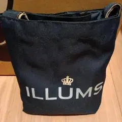 ILLUMS ネイビー エコバッグ