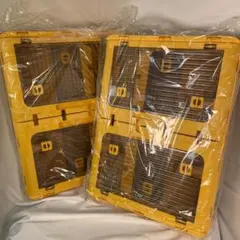 チェスト タンス 押入れ収納 ラック 折り畳み 積み重ね 4個 イエロー M チェスト タンス 押入れ収納 ラック 折り畳み 積み重ね 4個 イエロー M
