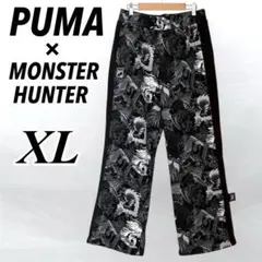 完売！PUMA × モンスターハンター コラボ T7 総柄 トラックパンツ XL