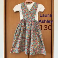 Laura Ashley ジャンパースカート　ワンピース　花柄　おまけのサムネイル