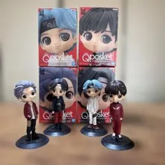 ★Qposket★ TinyTAN MIC Drop フィギュア 4体セット