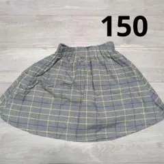 美品　GLOBALWORK　150 女の子　インナーパンツ付　スカート