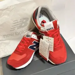 New Balance 574 レッド スニーカー　25.5㎝　新品未使用