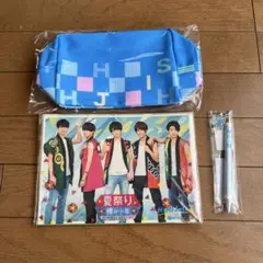 【新品】HiHiJets ポーチ、ステッカー、シャープペンシル3点セット