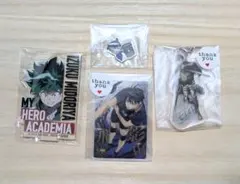 ※ジャンク「人気少年漫画作品」キャラクターアイテム4点セット