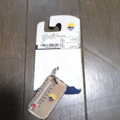 SUN CO ZIP-O-GAGE 温度計付きキーホルダー