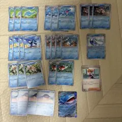 ポケカまとめ売り【アビスアイ収録】水タイプデッキパーツのサムネイル