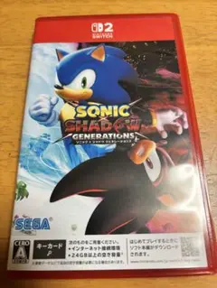 ソニックシャドウジェネレーションズ　Nintendo Switch2版