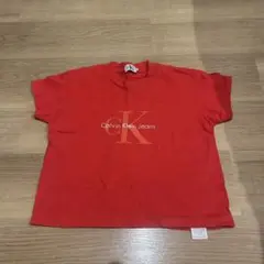 Calvin Klein カルバンクライン Tシャツ クロップド ショート丈