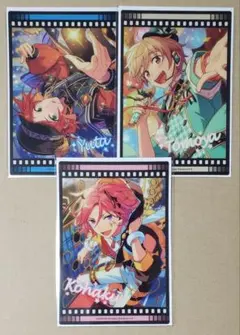 あんスタ フィルム風クリアカード 葵ゆうた 真白友也 桜河こはく