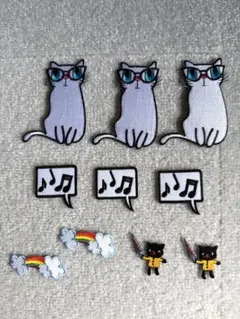 【最終SALE】アイロンワッペンセット