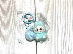 水色ラブブキーホルダー