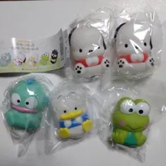 やわもっち サンリオキャラクターズ はぴだんぶい 5体セット