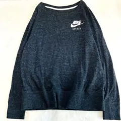 NIKE/ロゴ長袖Tシャツ/XL/ダークグレー/スポーツ/薄手カットソーのサムネイル