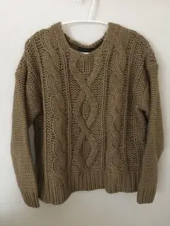 ⭐️お値下　ざっくりニットセーター　クローラ