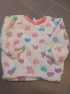 ハート柄 トレーナー 80サイズ