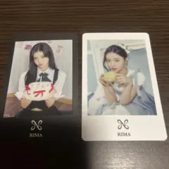 NiziU リマ フォトカード 2枚セット 即購入⭕️