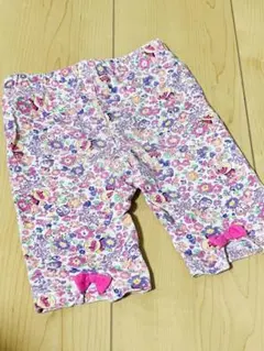 アンパンマン　小花総柄　6分丈　レギンスパンツ