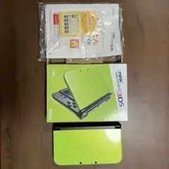 Newニンテンドー3DS LL ライム×ブラック 箱あり