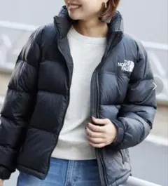 THE NORTH FACE ダウンジャケット ブラックのサムネイル