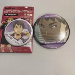 ハイキュー!! 牛島若利 缶バッジセット