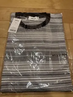 atmos ストライプ Tシャツ XL ブラックのサムネイル