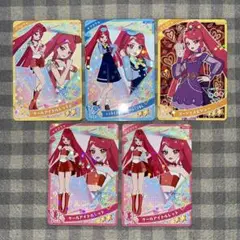 ひみつのアイプリ サクラ 5点セット