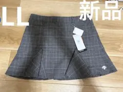 ⛳️新品レディースLLデサント ストレッチジャージフレアスカート　ゴルフウェア