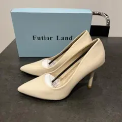 新品　走れるパンプス　Futier Land アイボリー ハイヒールのサムネイル