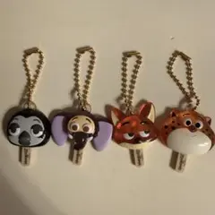 ズートピア　アイスキャンディーチャーム 4点セット