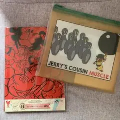 トムとジェリー フラットポーチ&ミッキーミニーノート