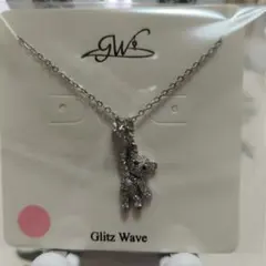 未開封 Glitz Wave ベアモチーフ ネックレス
