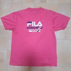 FILA ピンク Tシャツ