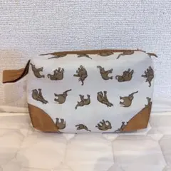 ゾウ柄ポーチ