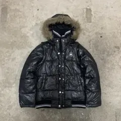 ファー付きダウン 短丈