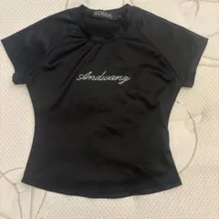 ANDWANG AND bijou tee サテンTシャツ - メルカリ