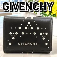 箱付き✨本革✨GIVENCHY✨ジバンシー✨財布✨スタッズ✨パール✨星✨三つ折りのサムネイル