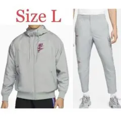 [新品] ナイキ メンズ ウーブン ジャケット パンツ セットアップ