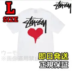 ステューシー》正規・新品タグ ハート ホワイト XL Tシャツ - メルカリ