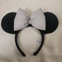 ミニーカチューシャ　ベロア生地