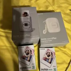 instax mini LiPlay ハイブリッドインスタントカメラ&フィルム