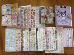 ウォーターシール おはじきシール ストーンシール サンリオ まとめ売り