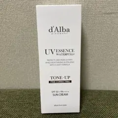 新品 ダルバ UVエッセンス ウォータフル トーンアップ サンクリーム ピンク