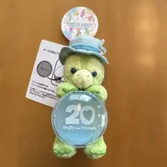 ♪ 新品　ダッフィー20周年　カラフルハピネス　ぬいぐるみチャーム　オルメル