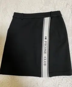 PICONE CLUB 黒スカート ストライプ