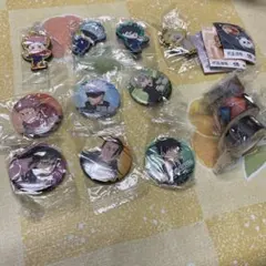 呪術廻戦 くら寿司 ビッくらポン ラバーマスコット 缶バッジ マスキングテープ